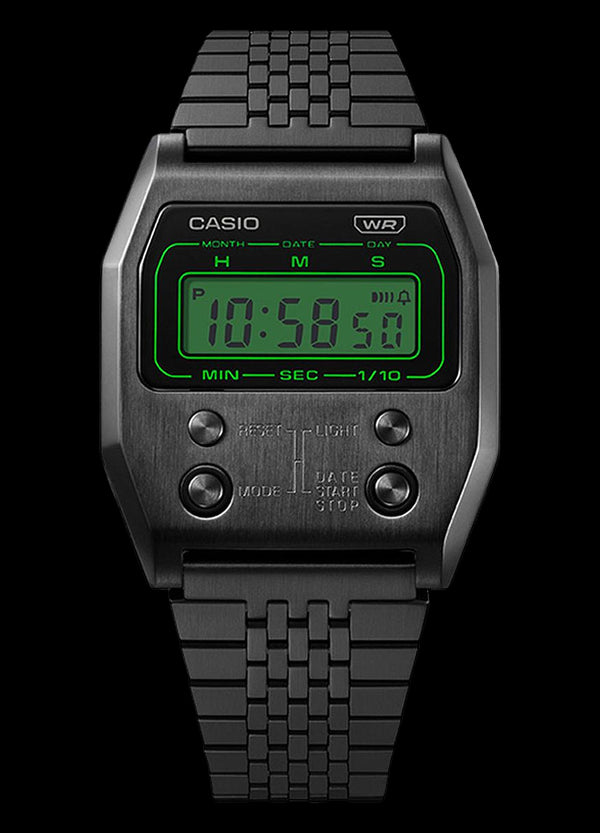 Casio Vintage 70s 52QS-14B A1100B-1EF Black