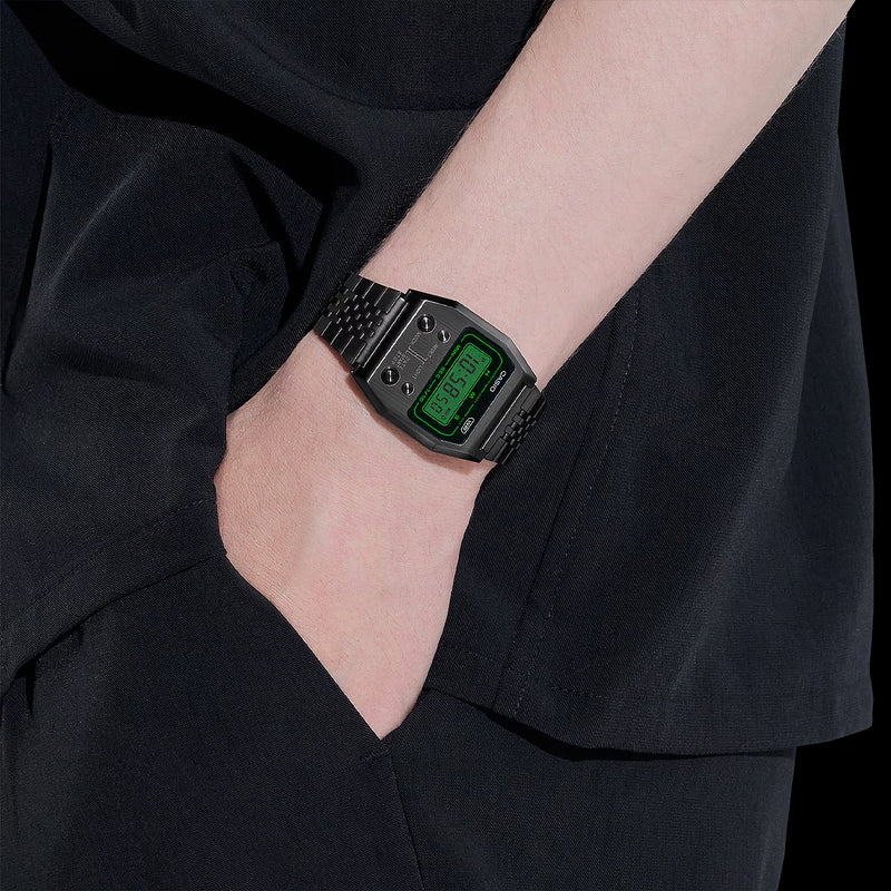 Casio Vintage 70s 52QS-14B A1100B-1EF Black