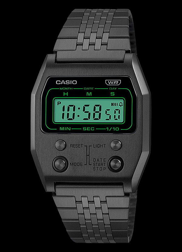 Casio Vintage 70s 52QS-14B A1100B-1EF Black