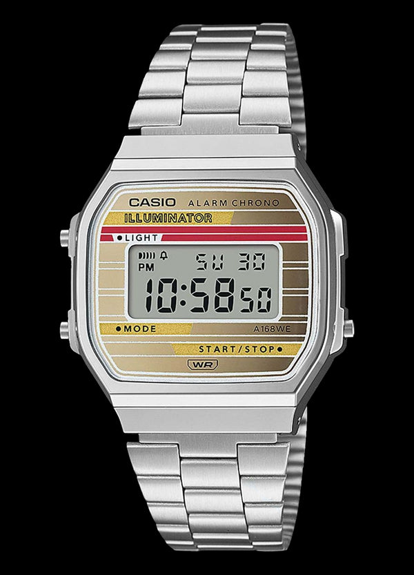 Casio Vintage A168WEHA-9AEF Red Gold