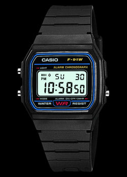 Casio Vintage Retro F-91W-1XY Watch