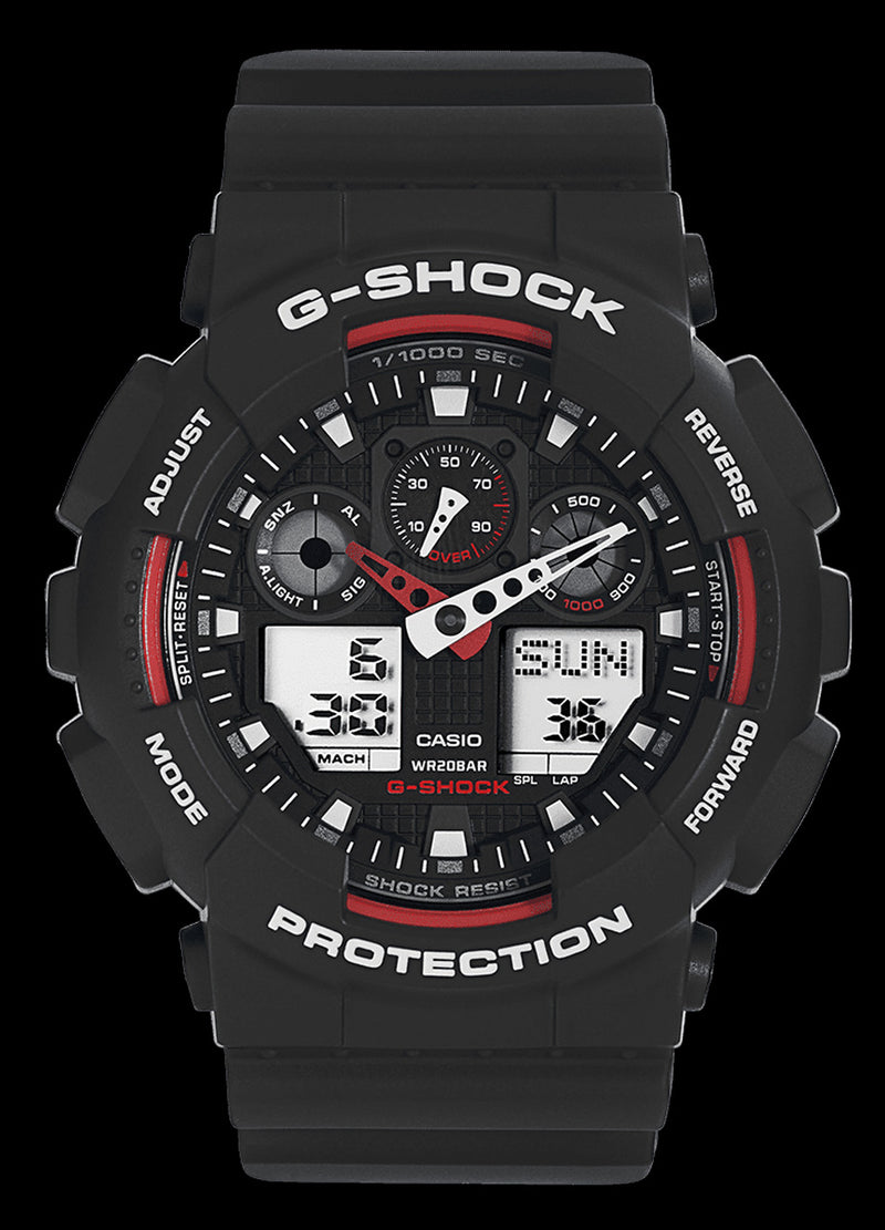 Casio G Shock GA 100 1A1ER Civtac Watches UK