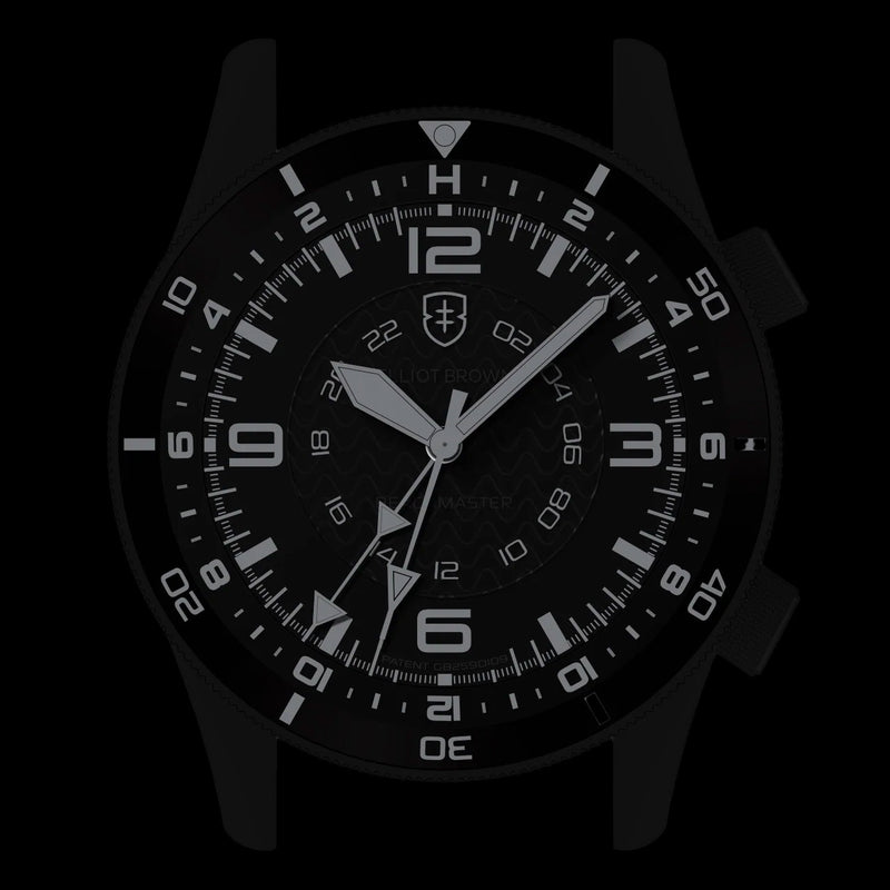 Elliot Brown Beachmaster Blackout Quartz