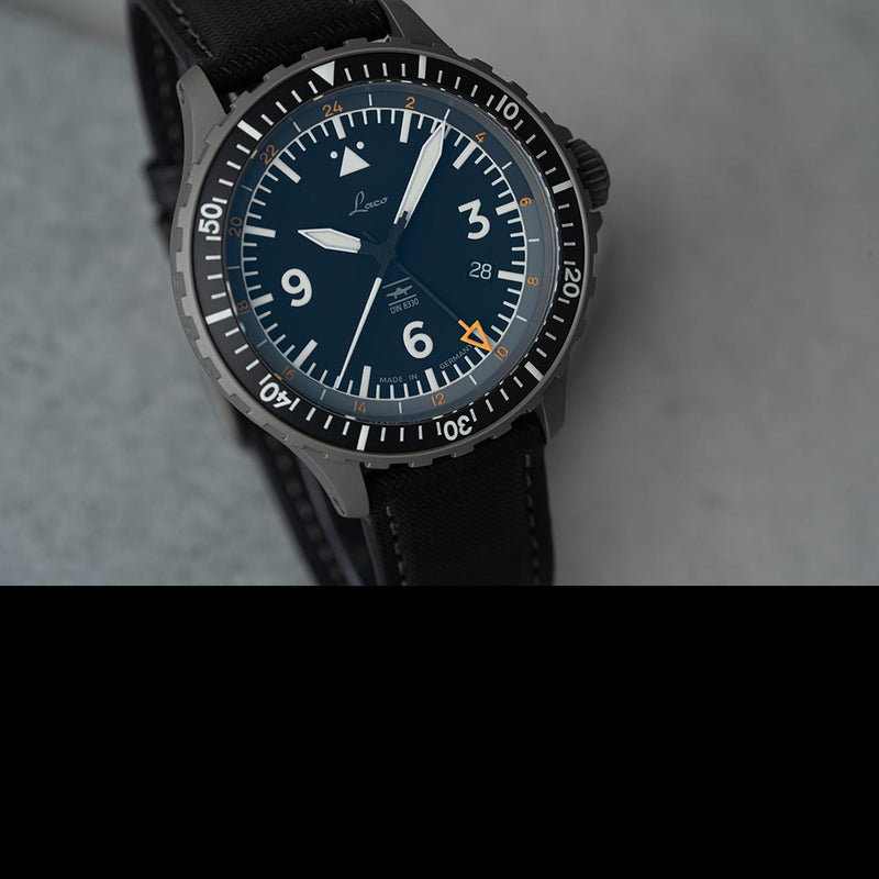 Laco Hamburg GMT DIN 8330 Automatic Watch