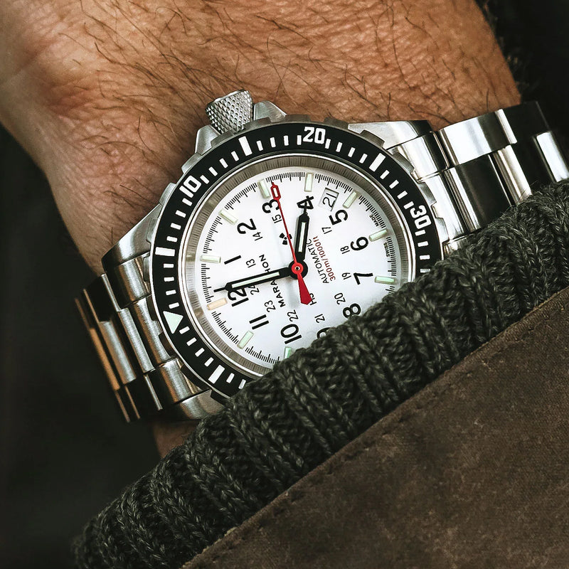 Marathon 20mm Stainless "Great Seal" Bracelet