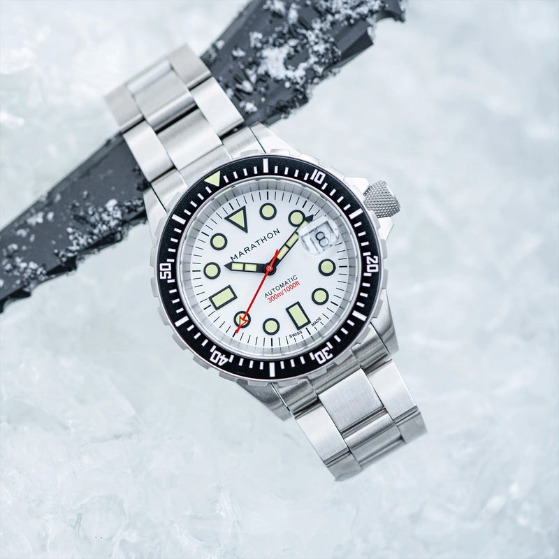 Marathon Diver's Automatic OSAR-D Arctic Edition Stainless Steel