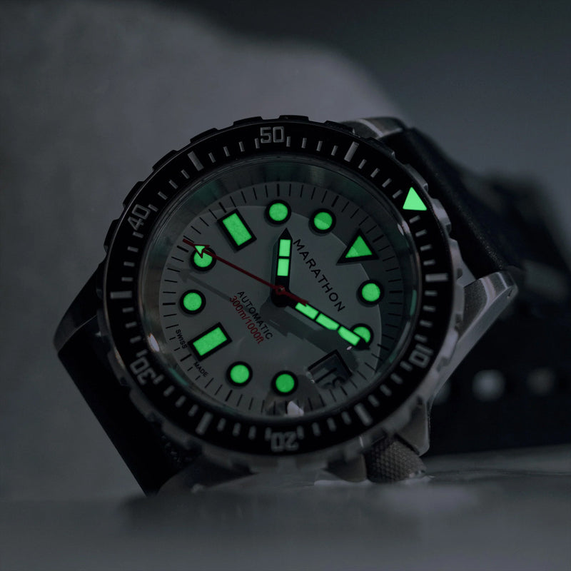Marathon Diver's Automatic OSAR-D Arctic Edition Rubber