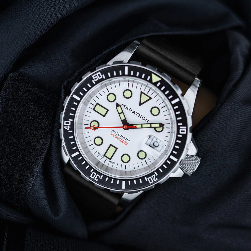 Marathon Diver's Automatic OSAR-D Arctic Edition Rubber