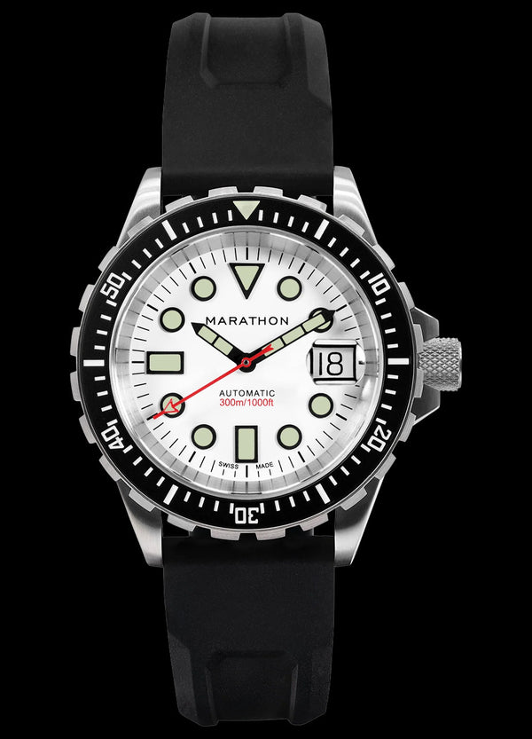 Marathon Diver's Automatic OSAR-D Arctic Edition Rubber