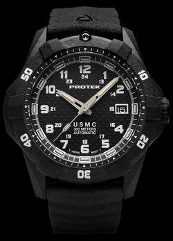 Protek USMC Carbon Dive Automatic Black