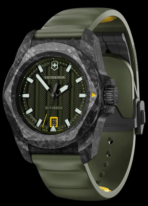 Victorinox I.N.O.X. Automatic Watch Green with Spartan