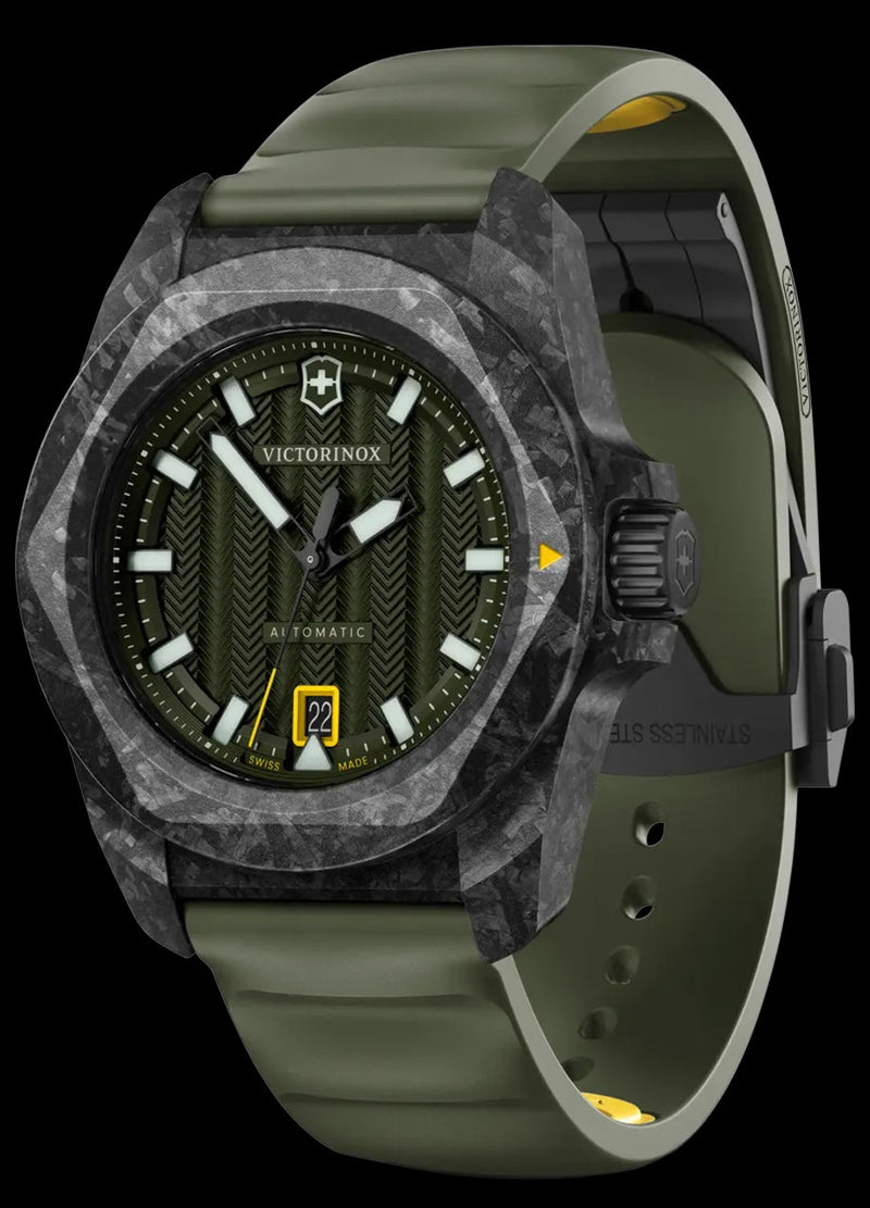 Victorinox I.N.O.X. Automatic Watch Green with Spartan