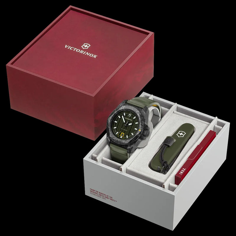 Victorinox I.N.O.X. Automatic Watch Green with Spartan