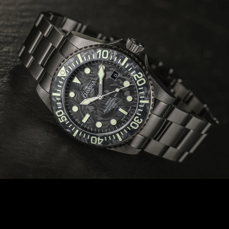 Davosa Ternos Pro 68h Carbon Fibre Limited Edition Watch