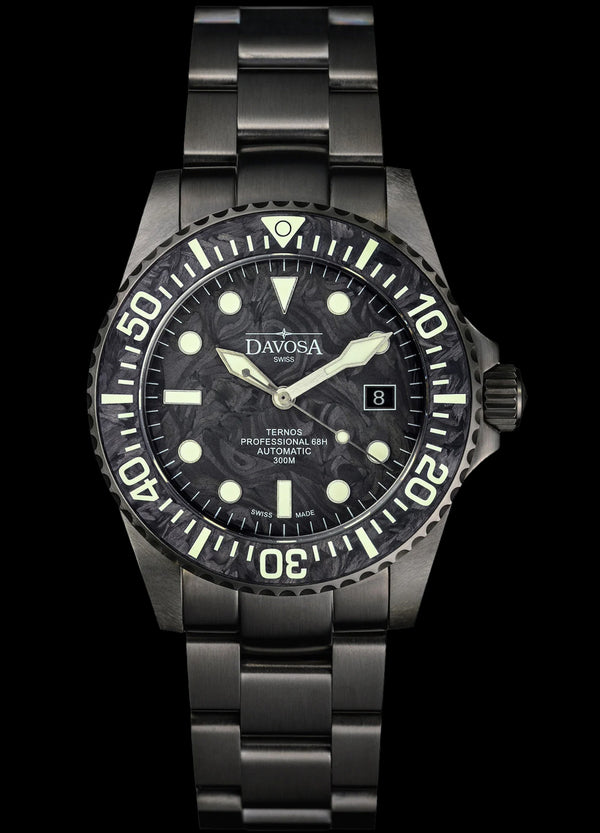 Davosa Ternos Pro 68h Carbon Fibre Limited Edition Watch